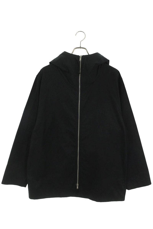 JILSANDER Hooded Cotton Jacket Black Size S