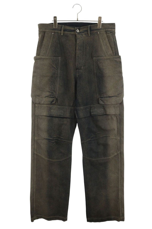Rick Owens 25AW DKDEG Cargo Denim Pants Blue Size 33