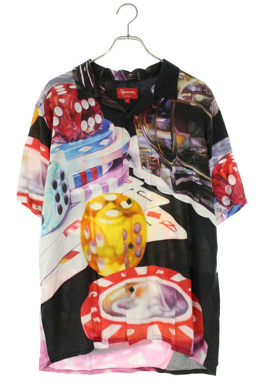 Supreme 18AW Casino Rayon Shirt Size L