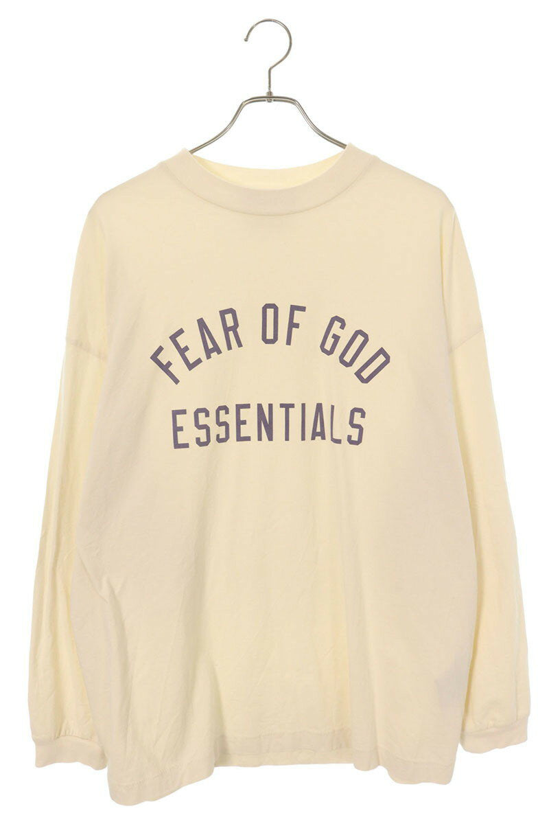 Vintage Fear of God Tops - FEAR OF GOD ESSENTIALS Long Sleeve T-Shirt White Size S - Authentic Archive