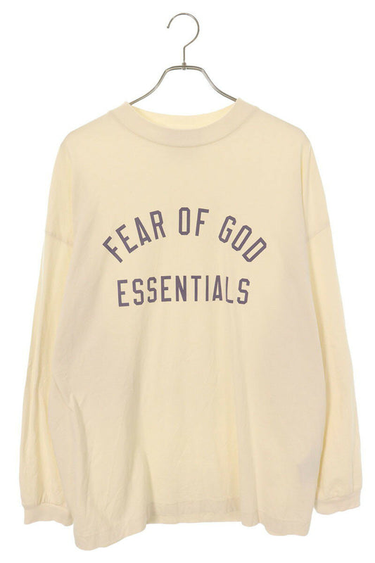 Vintage Fear of God Tops - FEAR OF GOD ESSENTIALS Long Sleeve T-Shirt White Size S - Authentic Archive