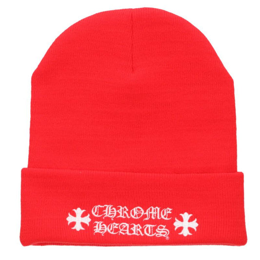 Chrome Hearts Hat Red Size ONE SIZE