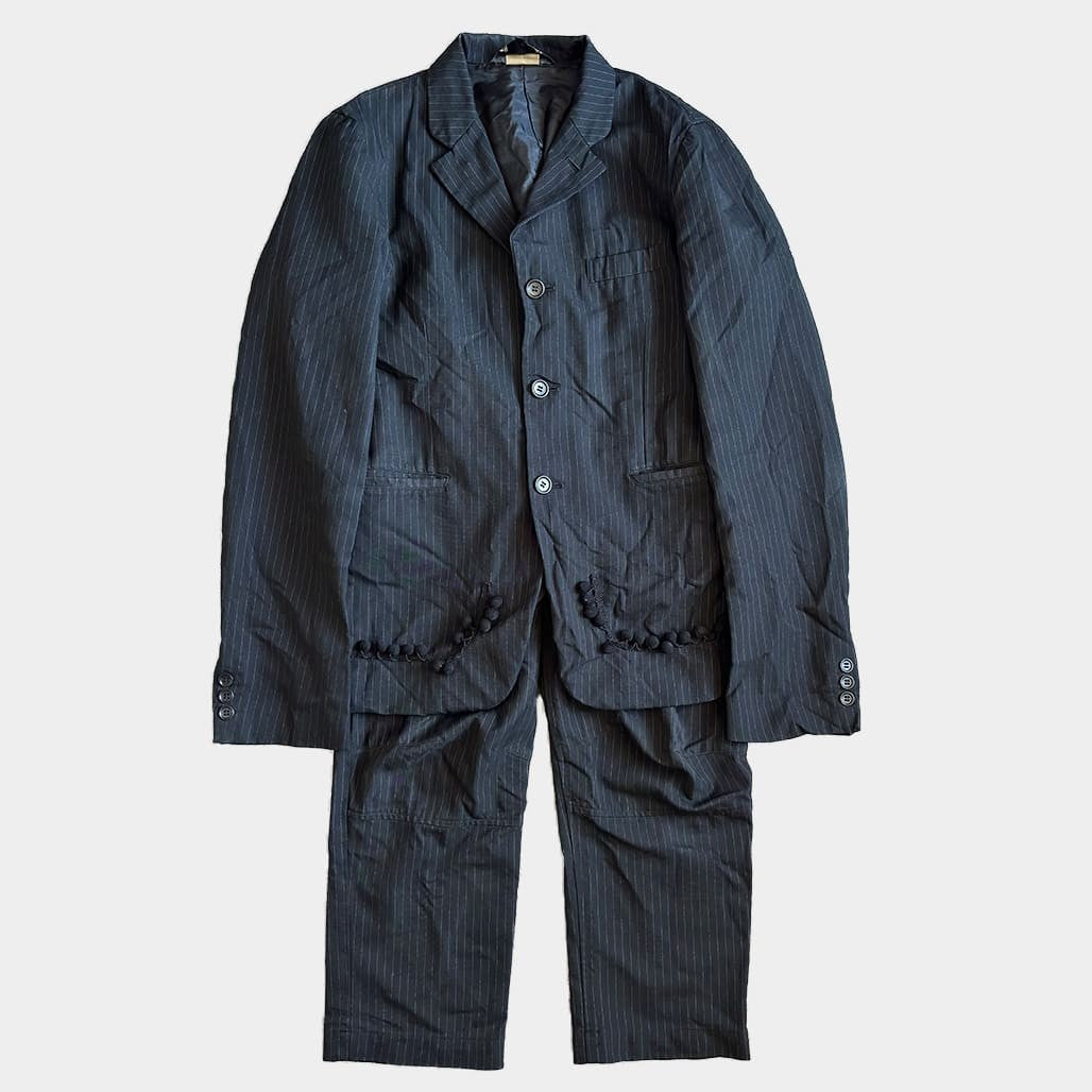BLACK COMME DES GARCONS 14SS Matching set Black Size M