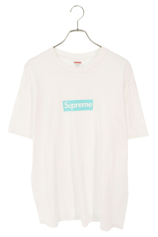 Vintage Supreme Tops - SUPREME x TIFFANY&Co 21AW Box Logo Tee Logo T-Shirt Multi Size L - Authentic Archive