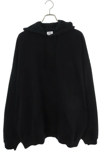 Vetements 24AW embroidery Logo Hoodie Black Size L