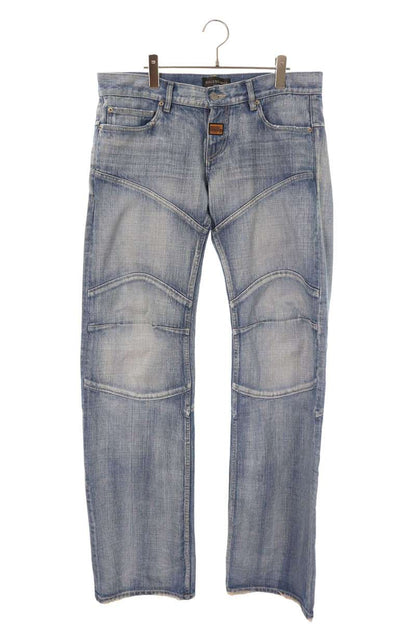 BALENCIAGA 25SS Washed Denim Pants Blue Size 32