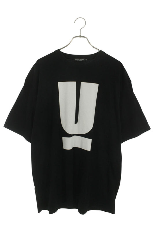 UNDERCOVER U Logo Print T-Shirt Black Size XXL