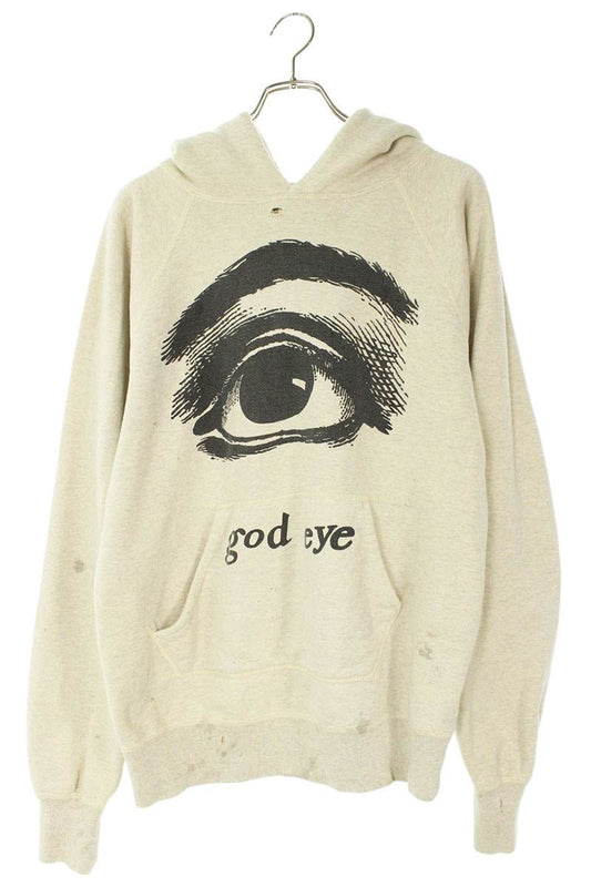 Saint Michael Vintage Hoodie Gray Size M