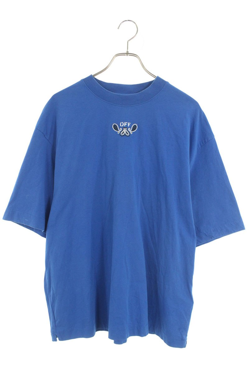 Off-White T-Shirt Blue Size M