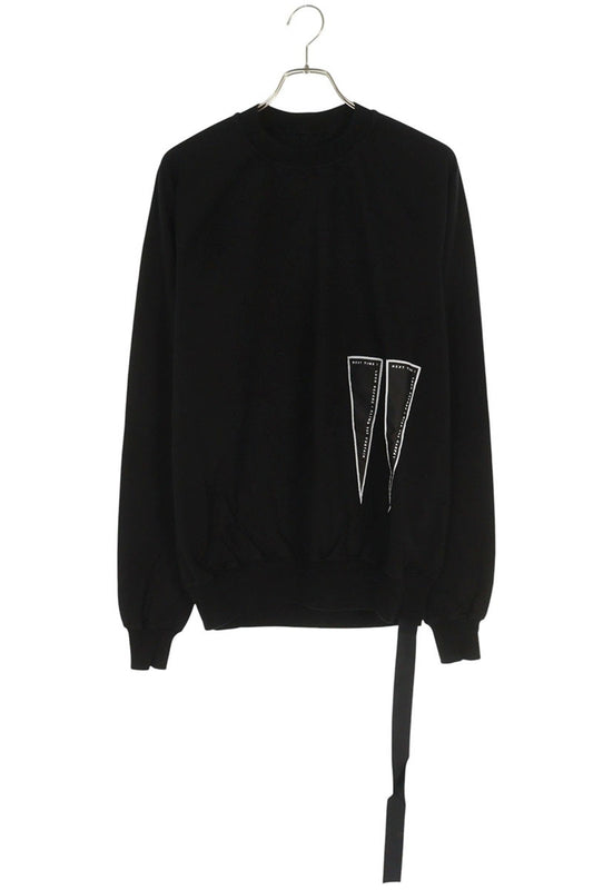 DRKSHDW Patchwork Long Sleeve T-Shirt Black Size M