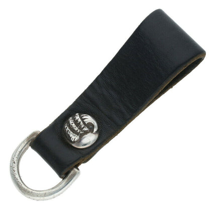 Chrome Hearts Crow Ball Belt Loop Black x Silver