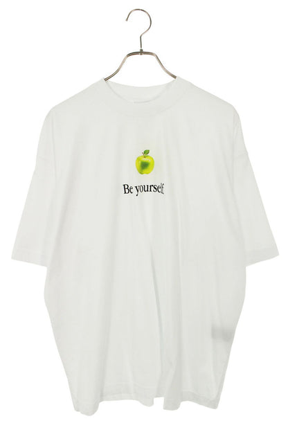 Vetements 25AW Beyourself Oversized T-Shirt White x Green Size XS