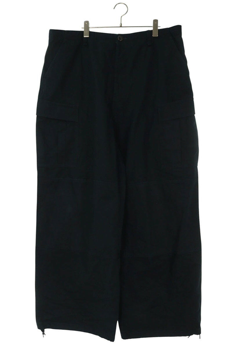 Balenciaga Cargo Wide Long Pants Blue Size US 32