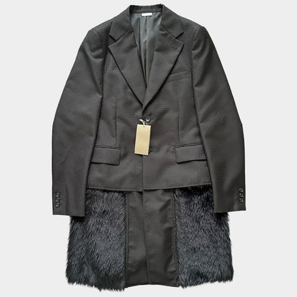 COMME DES GARCONS HOMME PLUS 23AW Chester Coat Black