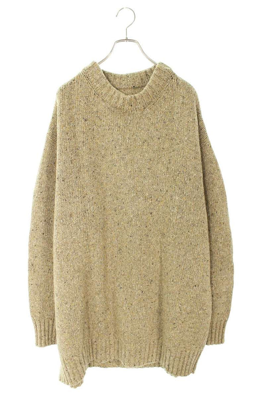Maison Margiela 19AW Oversized Knit Sweater Beige Size S