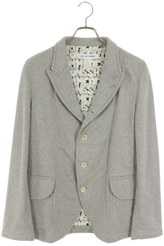Comme des Garcons 21AW KAWS All-Over Print Jacket Gray Size S