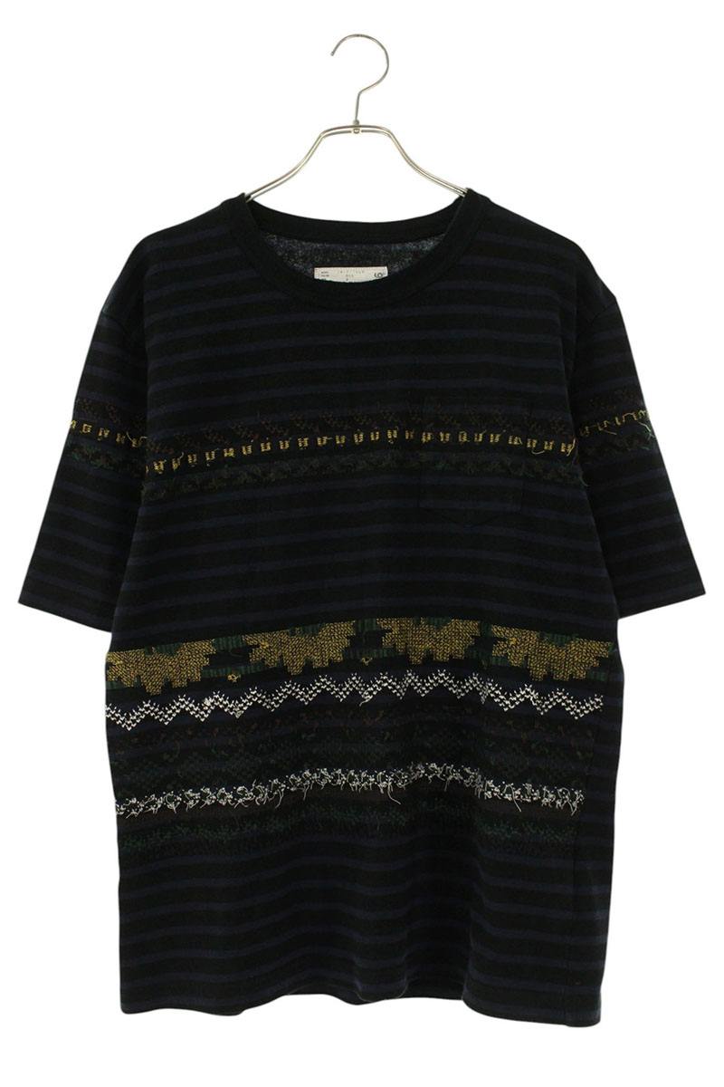 Sacai Cotton Crewneck T-Shirt Size M