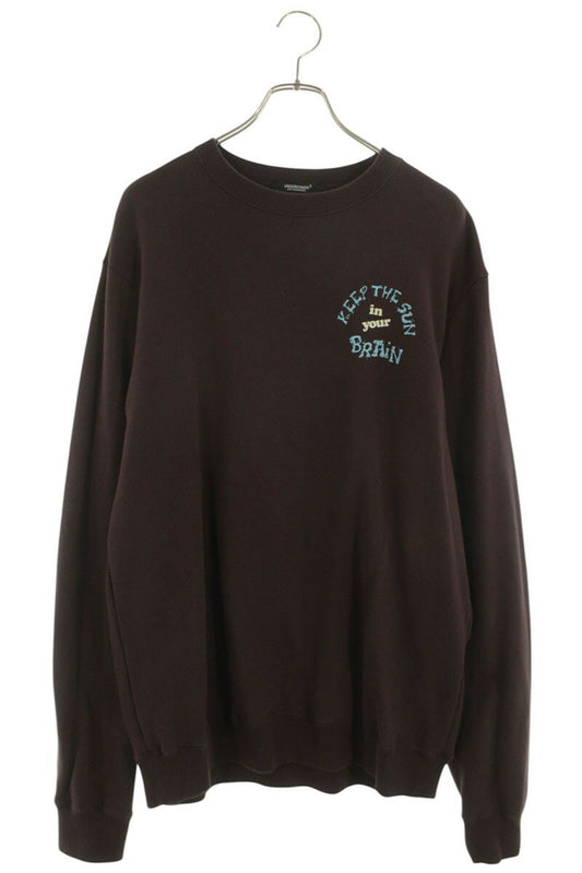 UNDERCOVER Skull Print Sweatshirt Brown Size XXL