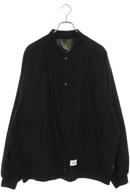 WTAPS Reversible Varsity Jacket Black Size XL