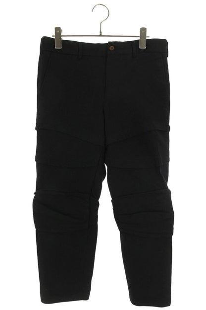 Vintage Comme des Garcons Bottoms - COMME des GARCONS HOMME PLUS 16AW Garment Dyed Poly Pants Black Size 28 - Authentic Archive
