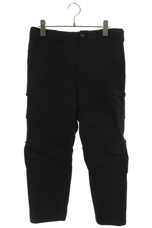 Vintage Comme des Garcons Bottoms - COMME des GARCONS HOMME PLUS 16AW Garment Dyed Poly Pants Black Size 28 - Authentic Archive