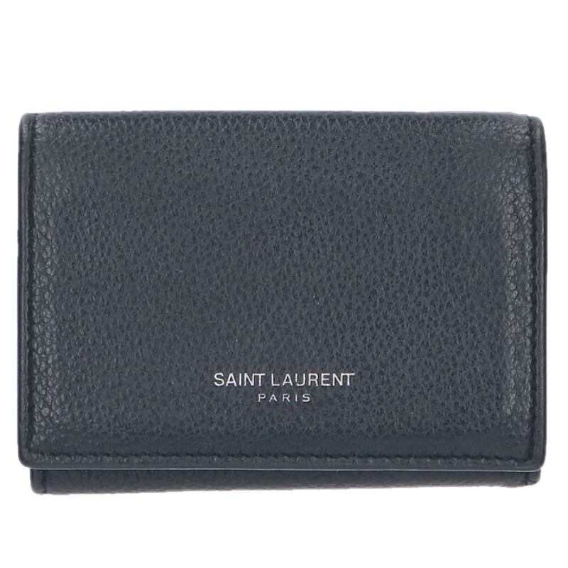 Saint Laurent Paris Tiny wallet Black One Size