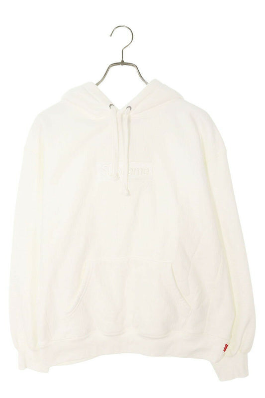 Supreme 23AW Box Logo Hooded Sweatshirt White Size M
