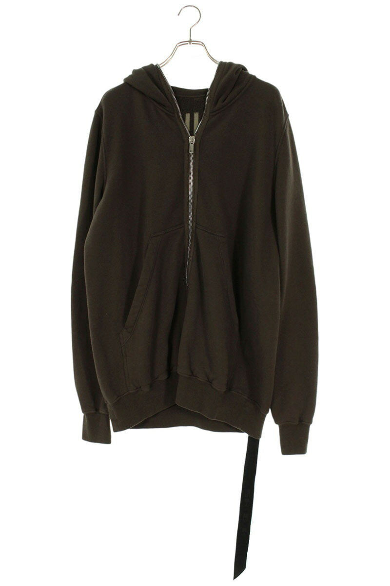 DRKSHDW JUMBO GIMP HOODIE Zip Hoodie Brown Size M
