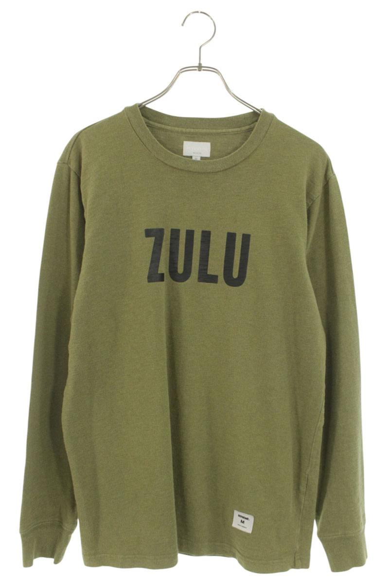 Supreme ZULU Print Long Sleeve T-Shirt Green Size M