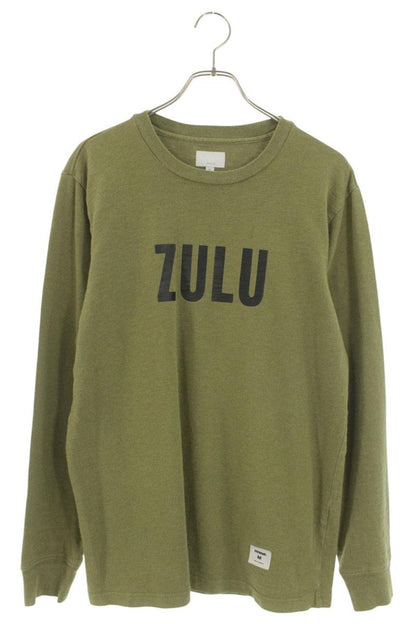 Supreme ZULU Print Long Sleeve T-Shirt Green Size M