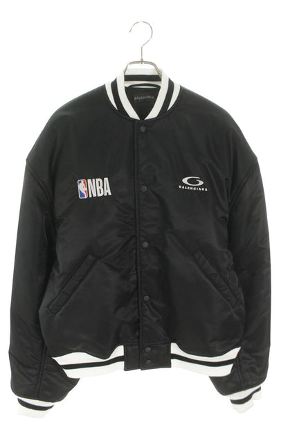 BALENCIAGA NBA Bomber Jacket Black Size M