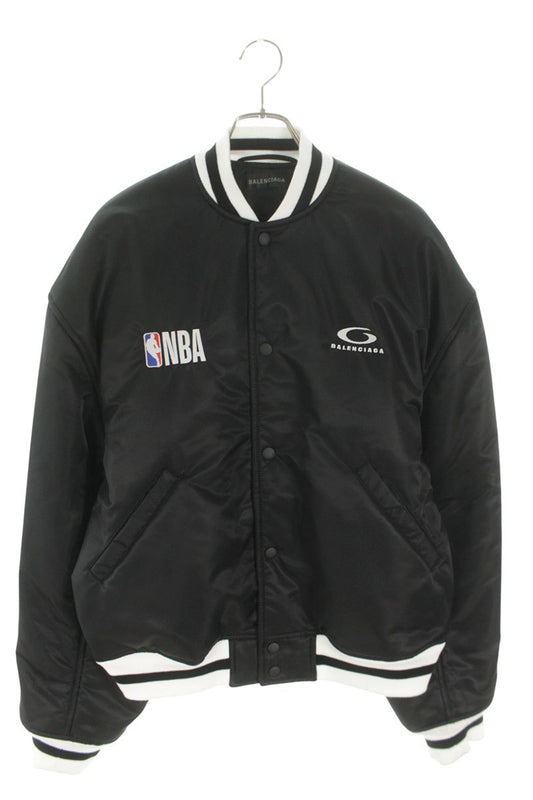 BALENCIAGA NBA Bomber Jacket Black Size M