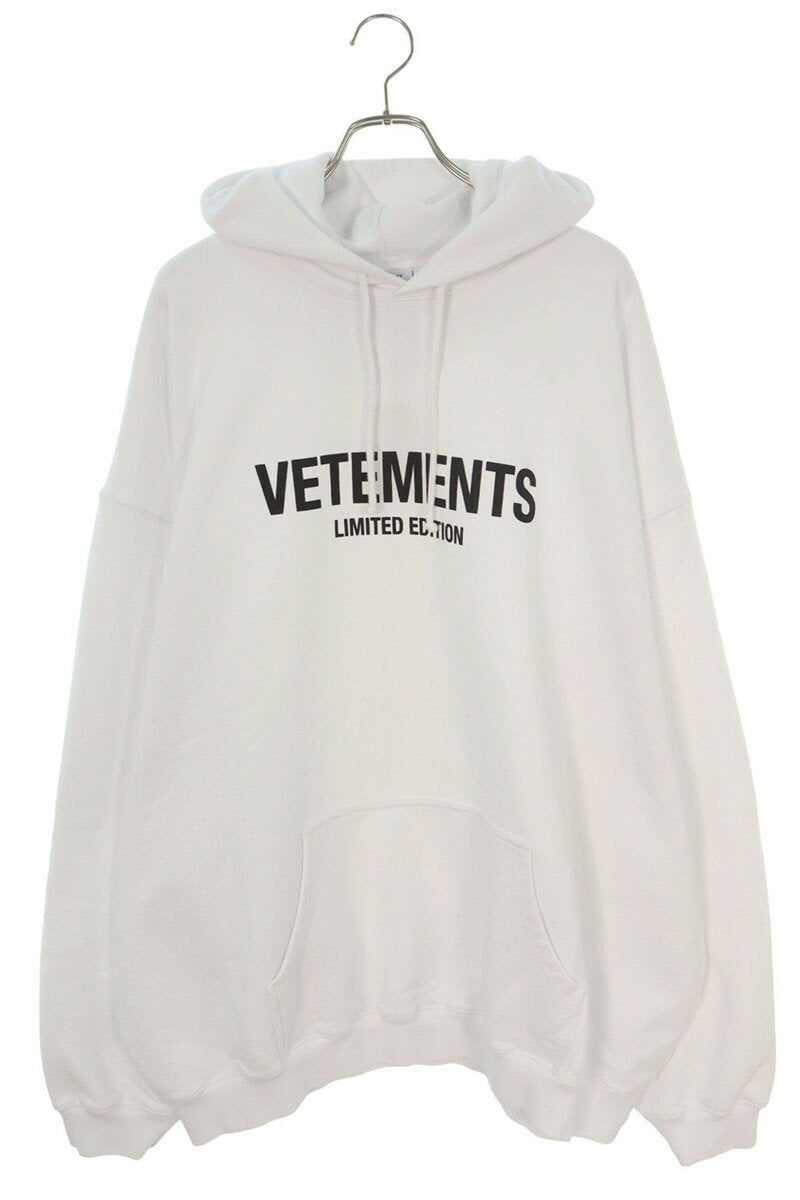 Vetements 24AW Logo Hoodie White Size L