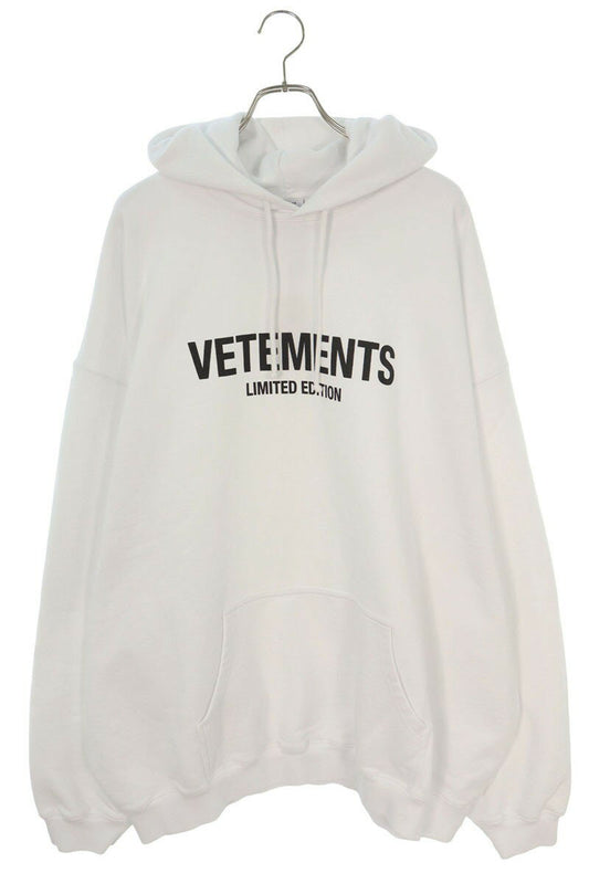 Vetements 24AW Logo Hoodie White Size L