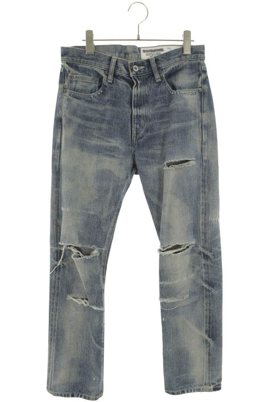 Neighborhood 19SS CLAW SAVAGE DP MID Denim Pants Blue Size S