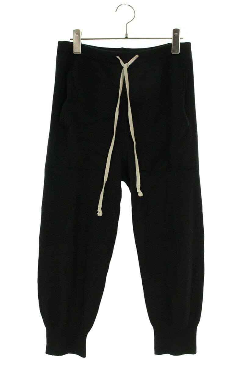 Rick Owens WSB Cashmere Cargo Long Pants Black Size XS