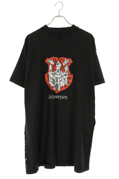 Balenciaga T-Shirt Black Size 1