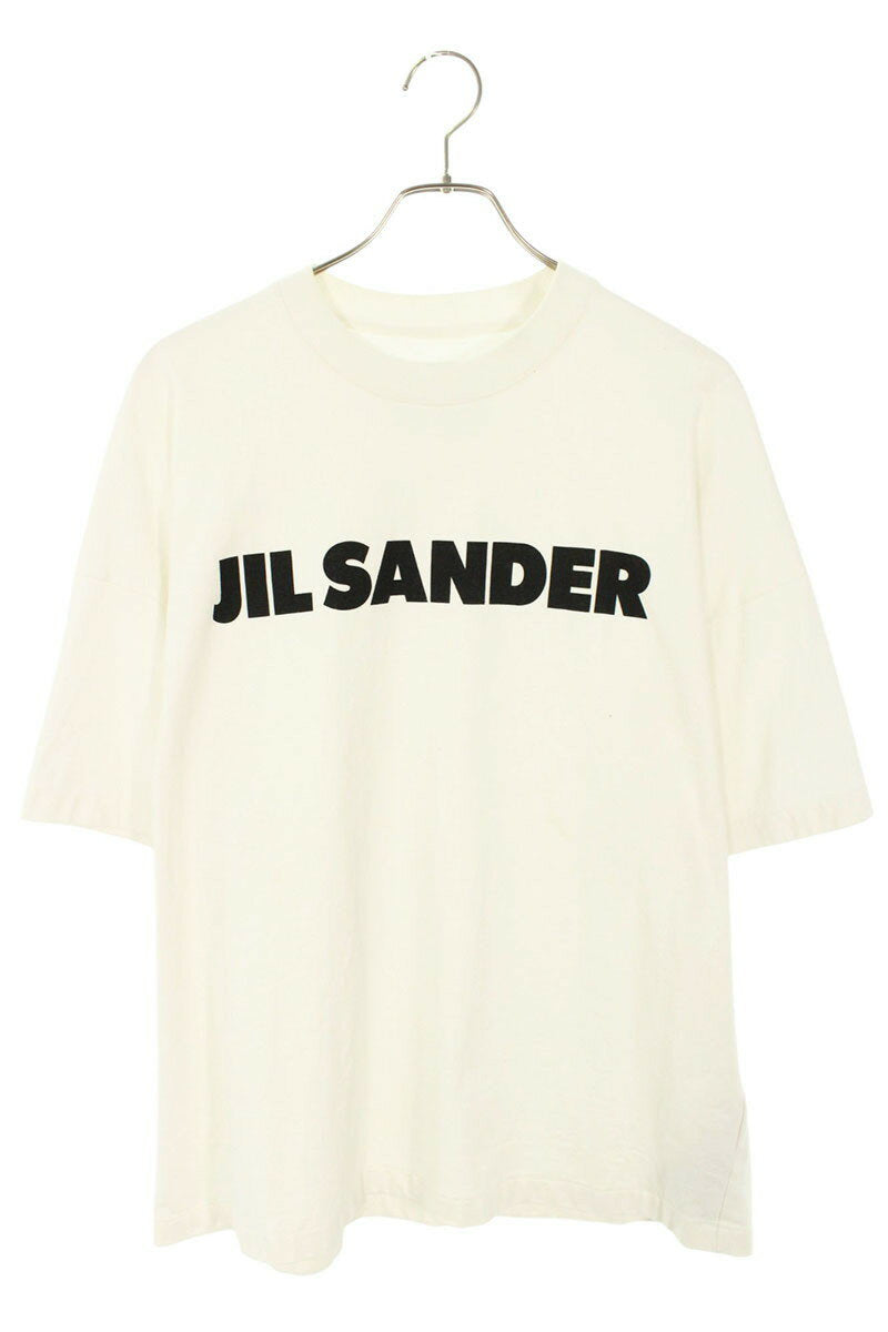 Jil Sander Logo Print T-Shirt White Size M