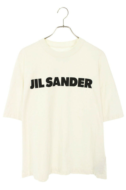 Jil Sander Logo Print T-Shirt White Size M