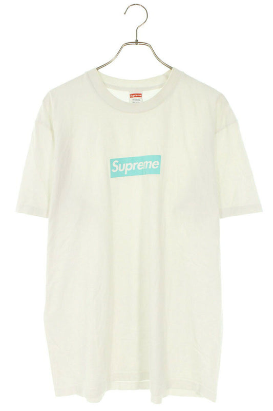 Supreme x Tiffany & Co. 21AW Box Logo Tee Print T-Shirt Size L