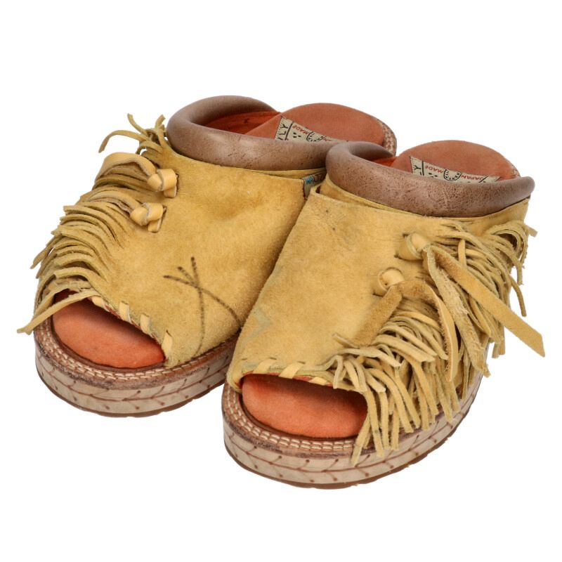Kapital Leather Sandals Beige Size 2