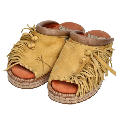Kapital Leather Sandals Beige Size 2