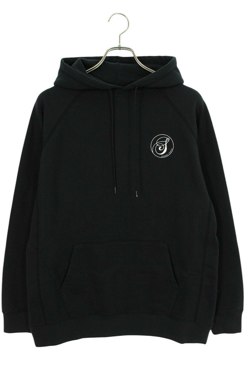 SEQUEL 24AW Print Hoodie Black Size S
