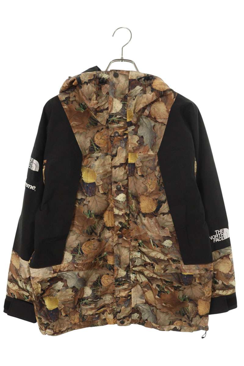 Supreme x The North Face 16AW Mountain Light Jacket Brown Size M