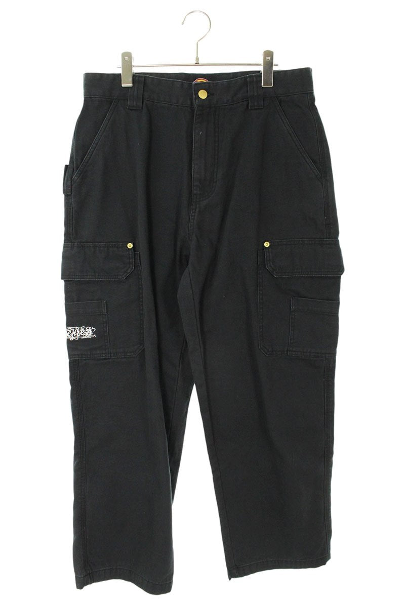 Supreme x Dickies 23AW Flannel Lined Cargo Pant Long Pants Black Size 32