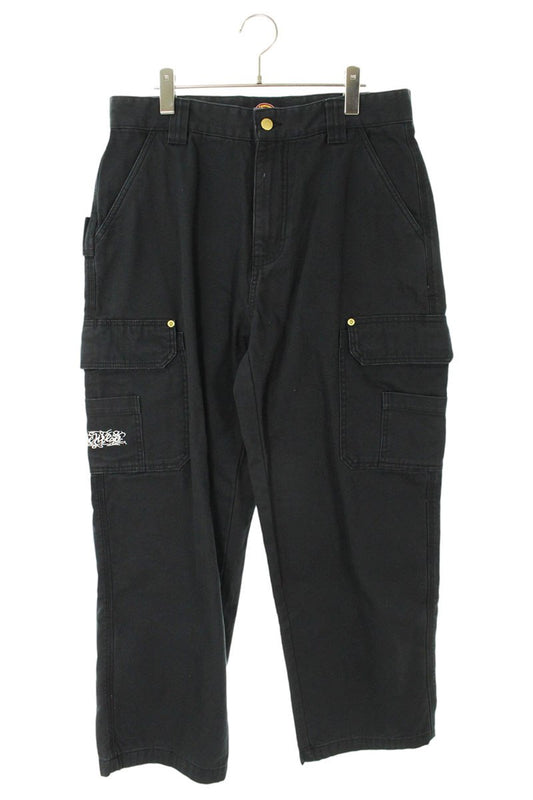 Supreme x Dickies 23AW Flannel Lined Cargo Pant Long Pants Black Size 32