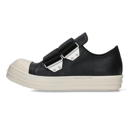 Rick Owens 26SS LOW STRAP SNEAKS CO Sneakers Black x White US 8.5