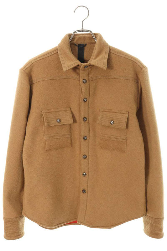 Vintage Chrome hearts Tops - Chrome Hearts ARMY SHIRT BS Size S - Authentic Archive