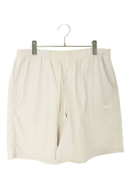 SEQUEL Logo Embroidered Pants Beige Size US 34