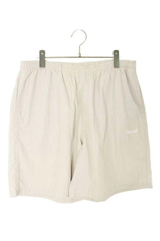SEQUEL Logo Embroidered Pants Beige Size US 34